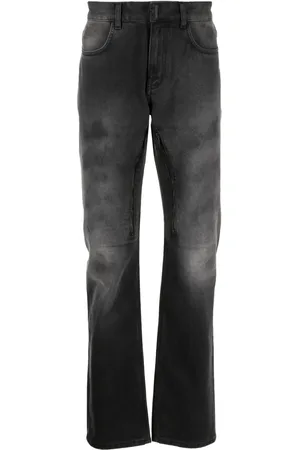Givenchy Vaqueros rectos con efecto lavado