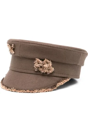 Ruslan Baginskiy Gorra baker boy con bordes sin rematar