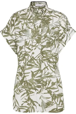 Brunello Cucinelli Camisa de seda