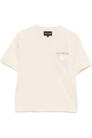 Emporio Armani Camiseta con parche del logo