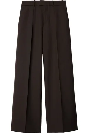 Burberry Pantalones de vestir lisos
