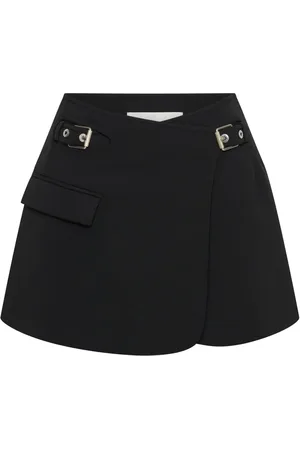 DION LEE Falda corta estilo blazer