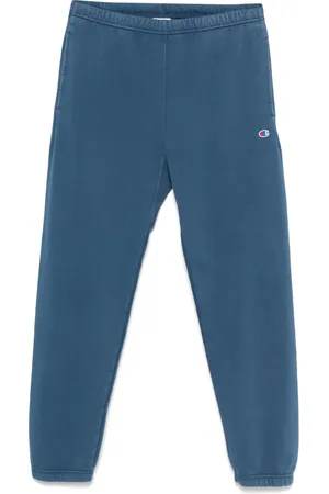 Champion Pantalones de chándal con parche del logo