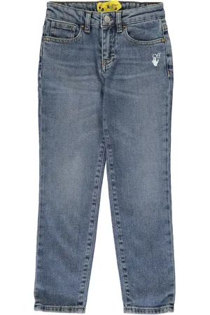OFF-WHITE Vaqueros a rayas