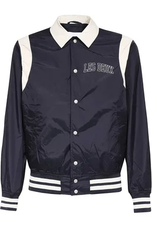 Les Deux Chaqueta bómber con logo