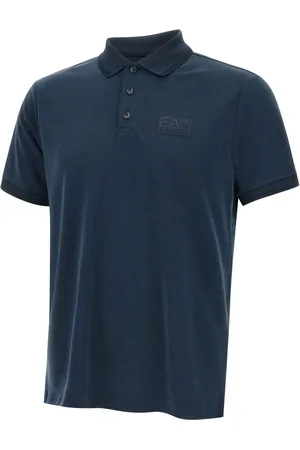 EA7 Polo con parche del logo