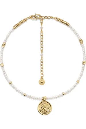 Goossens Collar Astro Capricorn Pearls