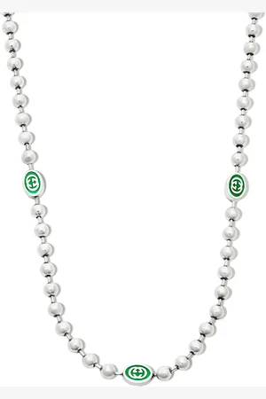 Gucci Collar de cadena Interlocking G