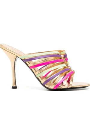 VALENTINO GARAVANI Mules con tiras y tacón stiletto de 100mm
