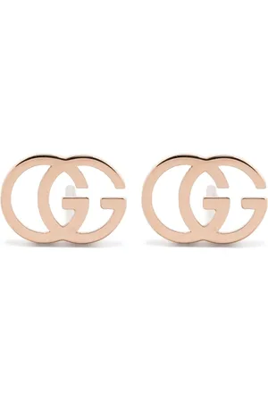Gucci Pendientes GG Running en oro rosa de 18kt