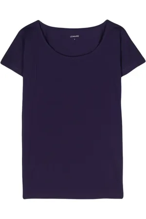 LEMAIRE Camiseta con cuello barco