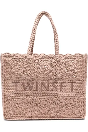 Twin-Set Bolso shopper de ganchillo