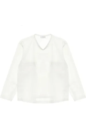 LEMAIRE Camiseta con cuello en V