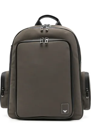 Emporio Armani Mochila con parche del logo
