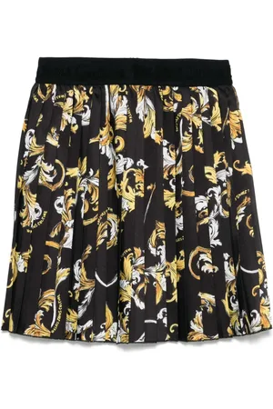 VERSACE Falda corta con motivo Barocco