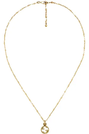Gucci Collar Interlocking en oro amarillo de 18 ct