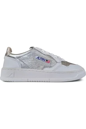 Autry Zapatillas Medalist Low "White/Silver"