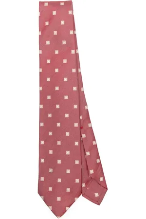 BARBA Corbata con motivo en jacquard