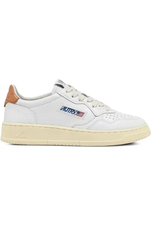 Autry Zapatillas Medalist Low WMNS White/Sandstorm