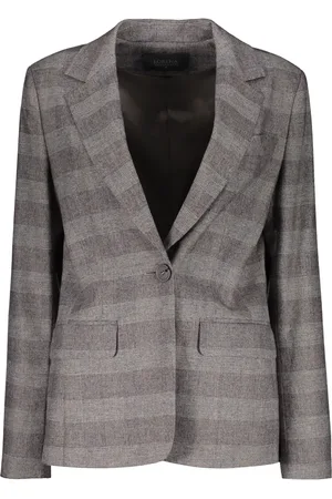 LORENA ANTONIAZZI Blazer a cuadros príncipe de Gales