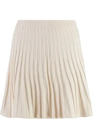 YVES SALOMON Falda midi plisada
