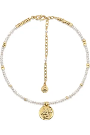 Goossens Collar Astro Sagittarius Pearls