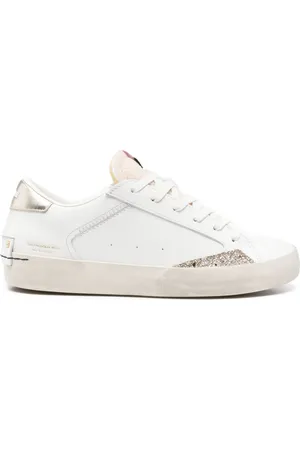 Crime london Zapatillas con efecto envejecido