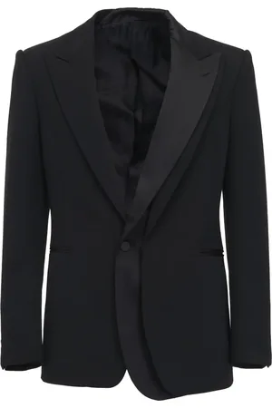 Alexander McQueen Blazer con efecto trompe l