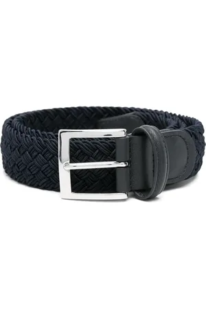 Kiton Cinturón con diseño trenzado