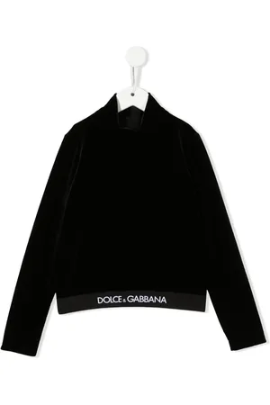 Dolce & Gabbana Jersey con logo en la cinturilla
