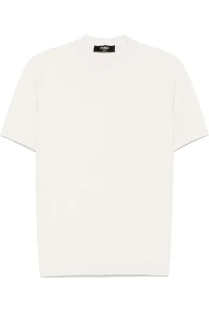 Fendi Camiseta con bordado FF