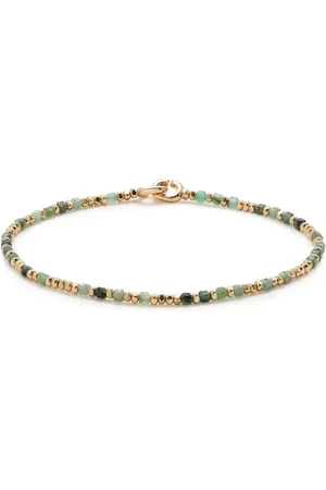 MAOR Pulsera Percep en oro amarillo de 18 ct con esmeralda