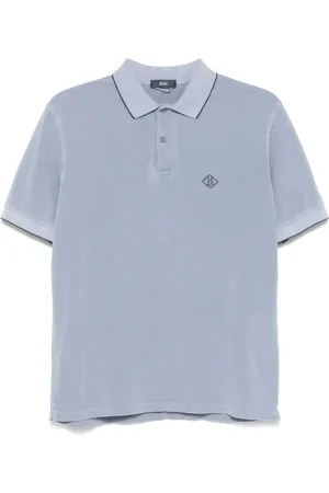 HERNO Polo con logo bordado