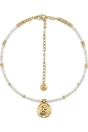 Goossens Collar Astro Leo Pearls