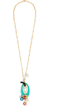 AMIR SLAMA Collar de cadena con colgante