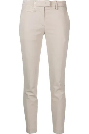 Dondup Pantalones capri de talle medio