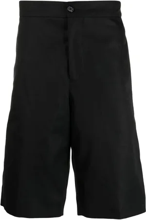 Alexander McQueen Bermudas rectas a paneles