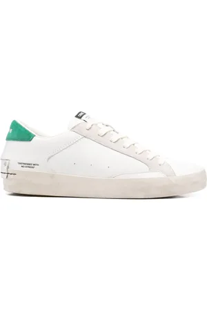 Crime london Zapatillas con efecto envejecido