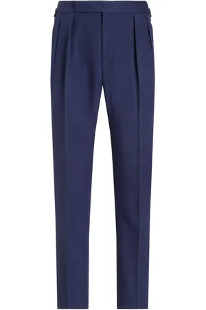 Ralph Lauren Pantalones rectos con pinzas