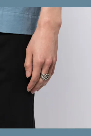 Gucci Anillo de sello Interlocking G
