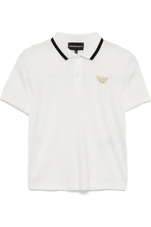 Emporio Armani Polo con parche del logo