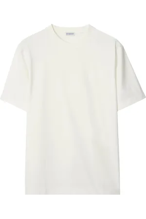 Burberry Camiseta Equestrian Knight de algodón