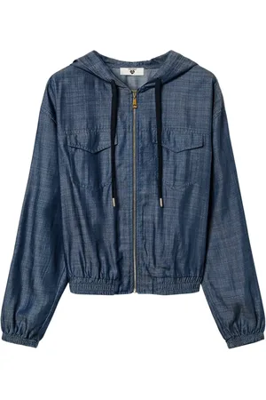 Twin-Set Chaqueta vaquera con capucha