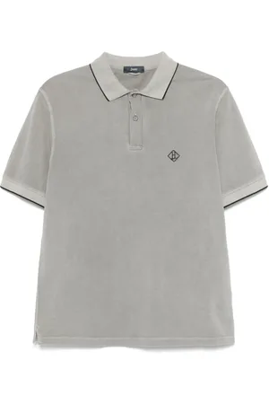 HERNO Polo con logo bordado