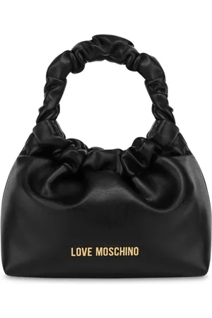 Moschino Bolso shopper con aplique del logo
