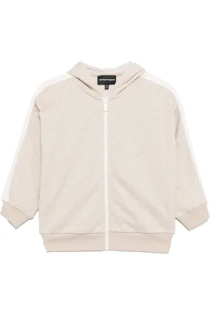 Emporio Armani Sudadera con capucha y monograma