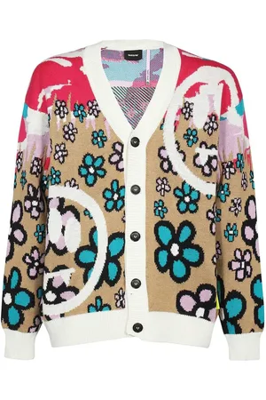 BARROW Cárdigan con motivo floral en jacquard