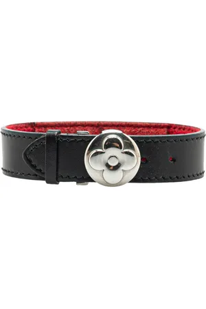 LOUIS VUITTON Pulsera Wish Bracelet de piel con monograma 2003