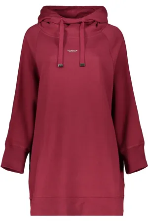 Dondup Sudadera larga de algodón con capucha