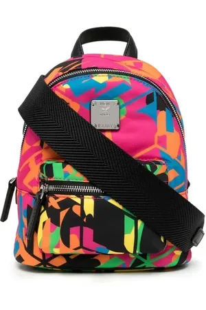 MCM Bolso de hombro con placa del logo